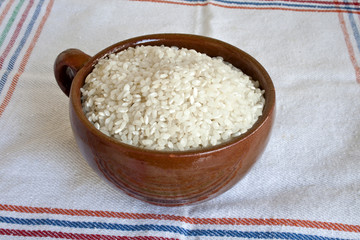 Oval rice