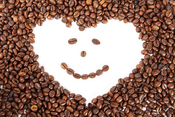 coffe heart