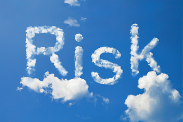 Risk word in cloud form