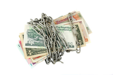 Chained money