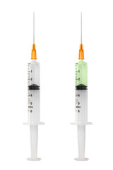 2 syringes