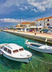 Fototapeta na wymiar Adriatic miasto Biograd nabrzeżu