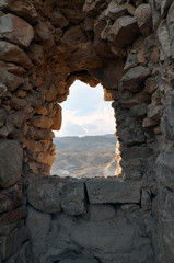 View to Negev desert form Masada