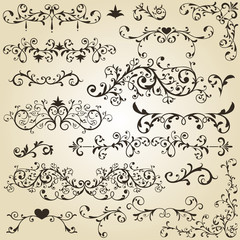 Vector Vintage Design Elements