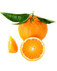 beautiful, ripe oranges