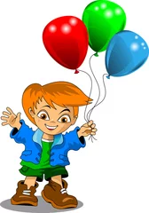  jongen met ballonnen © sababa66