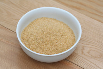 ciotola di zucchero di canna
