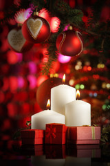 Christmas candle