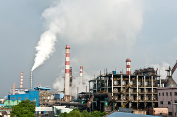Steel plant pollution