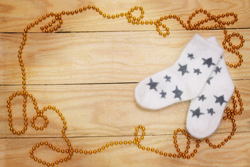 Fototapeta premium Christmas socks