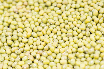 Green mung beans background