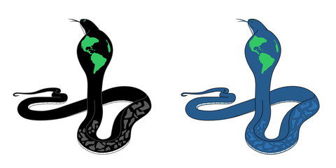 Earth under the control of the Snake