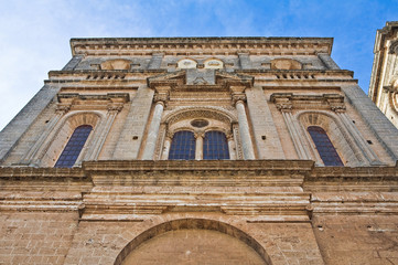 Mother church of the Assumption. Galatone. Puglia. Italy.