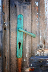 Old croatian door handle