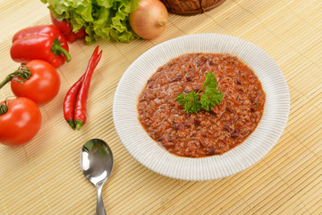 hot chili con