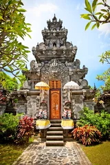Rucksack Pura Prasasti Blanjong Temple in Undang, Bali, Indonesia © Aleksandar Todorovic