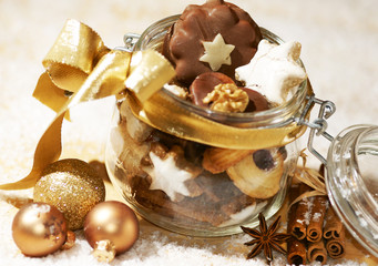 Weihnachtsplätzchen als Geschenk