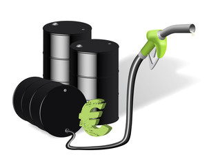 Benzin &Ouml;l teuer