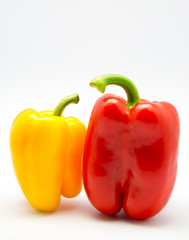 Red and yellow chilli peppers