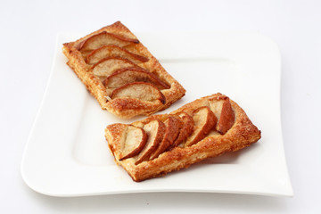 Duo de tartes aux poires