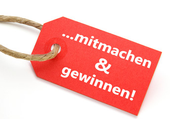 ... itmachen und gewinnen - Plakette