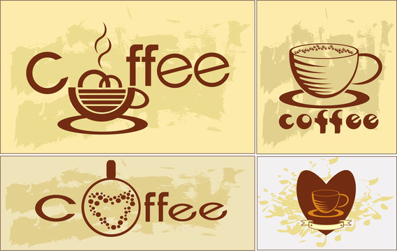 Coffee , logotype , menu .