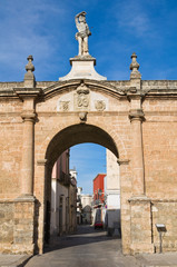 Porta St. Sebastiano. Galatone. Puglia. Italy.