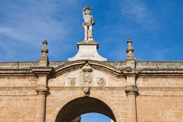 Obraz premium Porta St. Sebastiano. Galatone. Puglia. Italy.