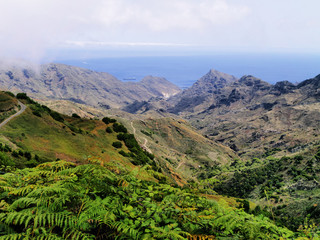 Fototapeta na wymiar Anaga Góry i Las, Teneryfa, Wyspy Kanaryjskie, Hiszpania