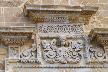 Church of St. Domenico. Gallipoli. Puglia. Italy.