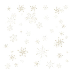 Flakes pattern