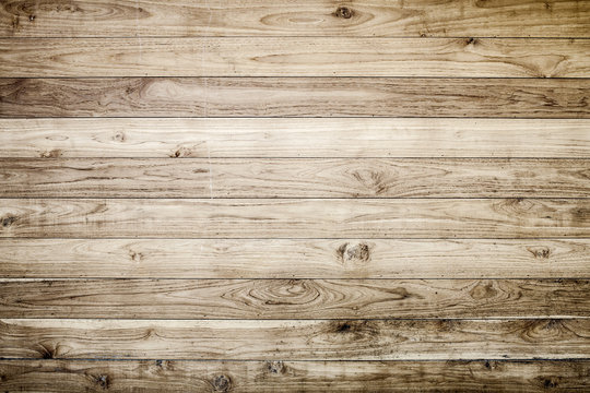 Fototapeta Brown wood plank wall texture background