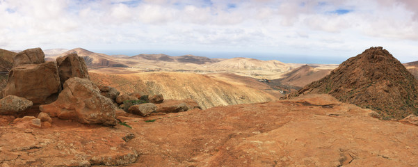 Mountains of Fuerteventura island - Canary
