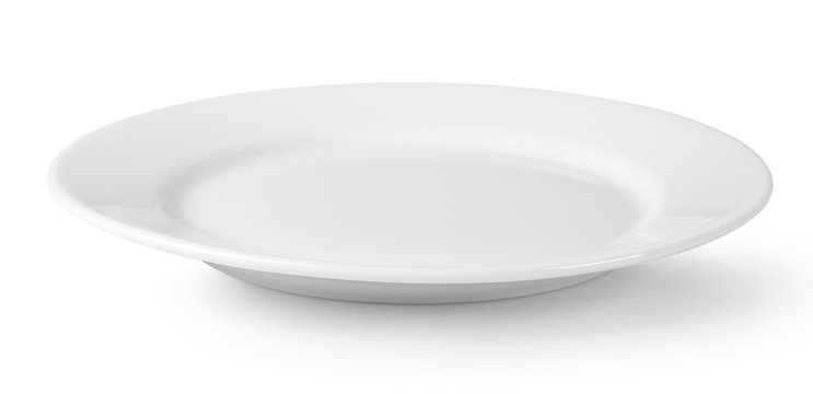 White dish