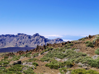 Fototapeta na wymiar Park Narodowy Teide, Teneryfa, Wyspy Kanaryjskie, Hiszpania