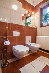 Toilet interior