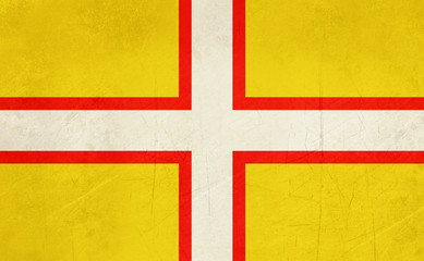 Dorset flag of Saint Wites Cross