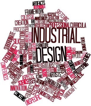 Word cloud for Industrial design