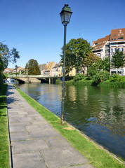 promenade sur les quais de Strasbourg