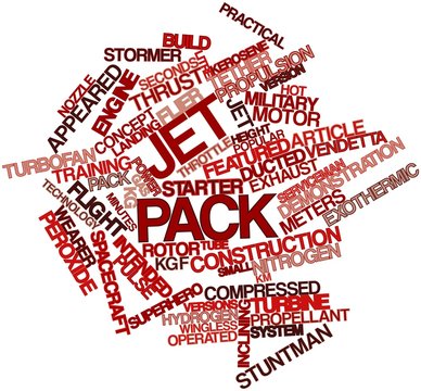 Word cloud for Jet pack