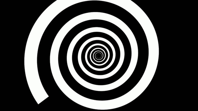 Hypnosis spiral video