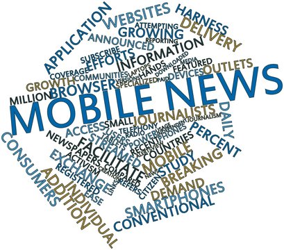 Word cloud for Mobile news