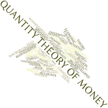 Word cloud for Quantity theory of money