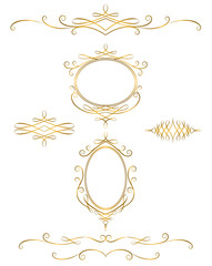 クラシカルな飾り罫線