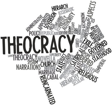 Word cloud for Theocracy