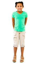 Girl sticking her tongue out