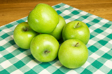 Group of Granny Smith Apples