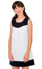 Fototapeta premium Close-up of teenage girl posing