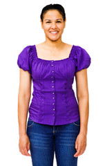 Obraz premium Young woman smiling