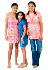Obraz premium Standing friends smiling